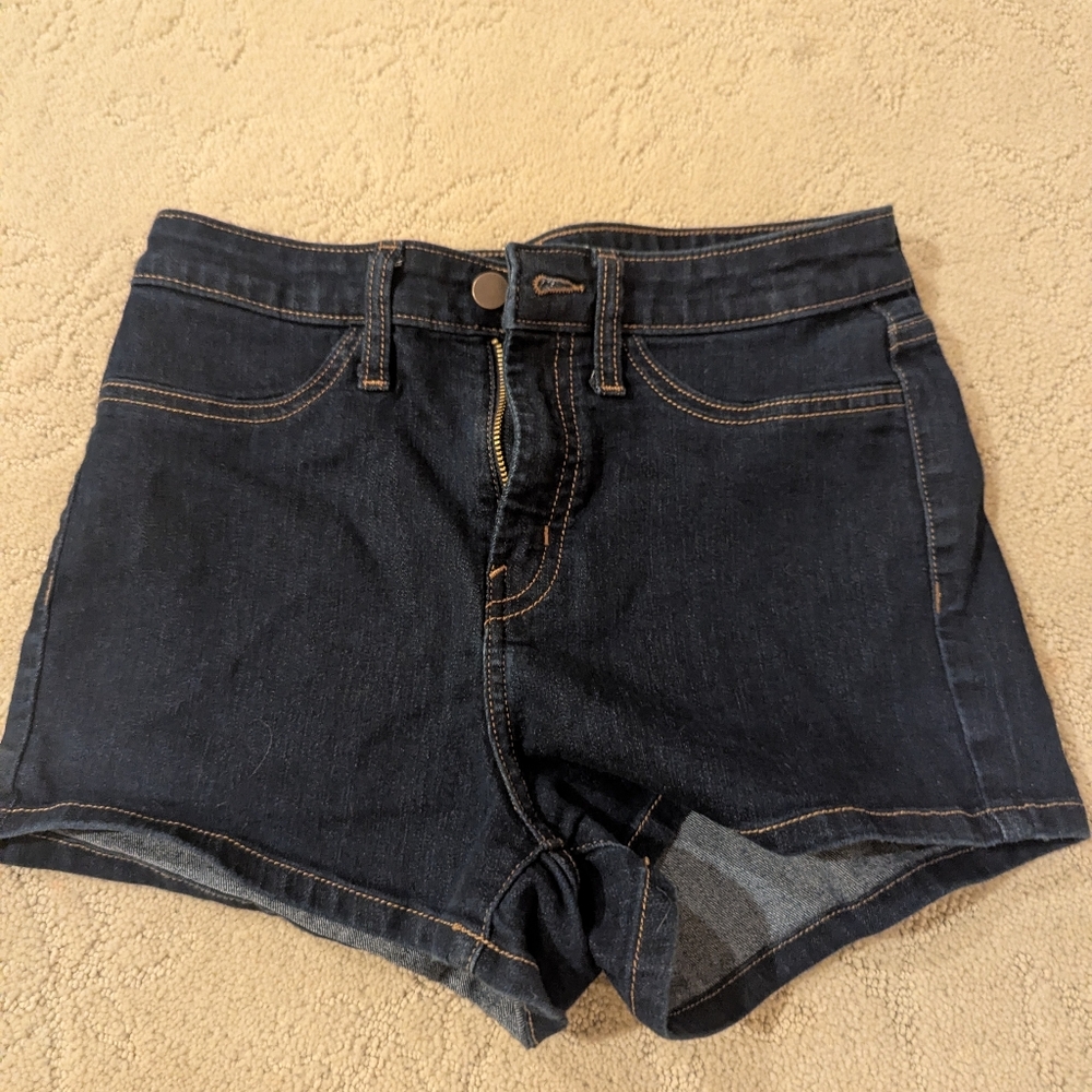Wild Fable Dark Blue Jean Shorts